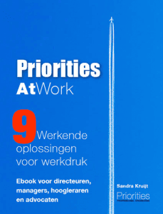 Afbeelding van 'Priorities E-book: 9 Effectieve Oplossingen om Werkdruk te Verminderen