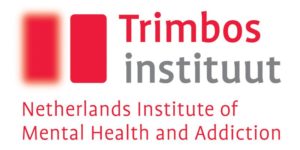 logo Trimbos Instituut met de toevoeging in het Engels Netherlands Instituut of Mental Health and Addiction